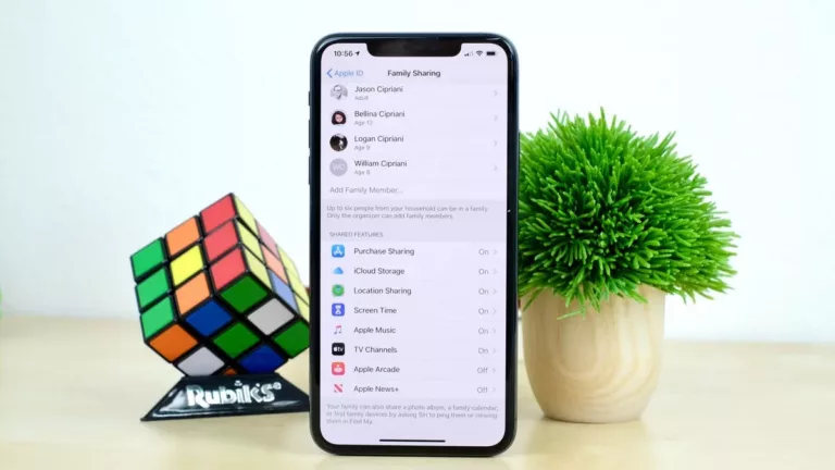 iCloud OS Requirements for Family Sharing 15