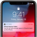 How to Solve iPhone Backup Failed Issues? 9