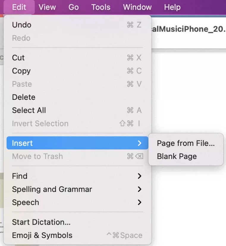 How to Insert Pages into PDFs on Mac? 7