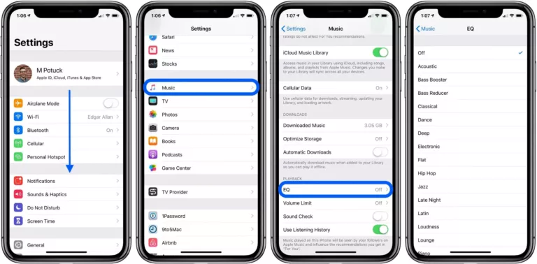 How to Change Your iPhone's EQ? 1