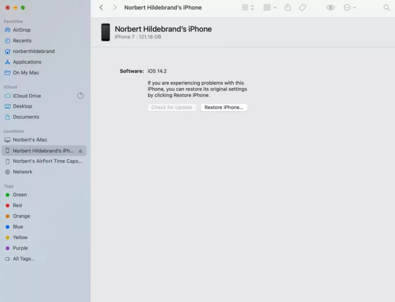 How to Restore Your iPhone with macOS Big Sur? 17