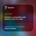 How to Connect Compatible Audio Device to Live Listen? 11