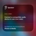 How to Connect Compatible Audio Device to Live Listen? 10