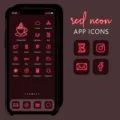 How to Brighten Up Your iPhone Home Screen with Red Neon App Icons? 4