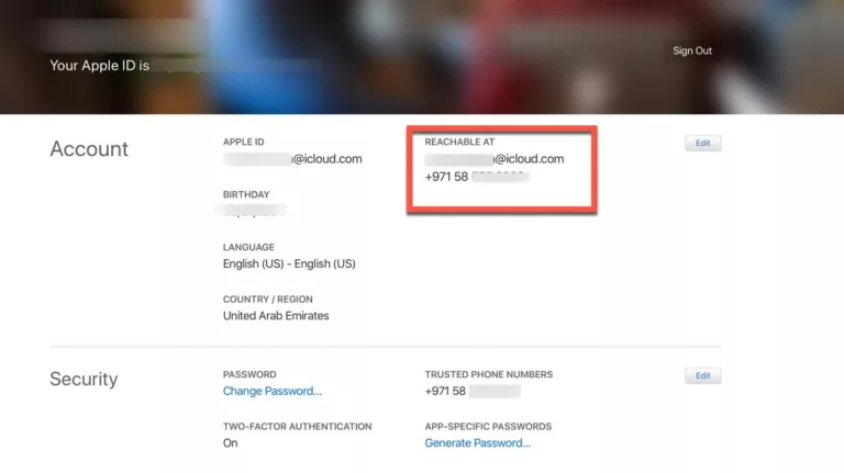 How to Set Up Reachable Addresses for Your Apple ID Account? 7