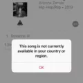 Unavailable Songs: Why Your Country or Region May be Missing Music 13