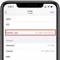 What is Carrier Lock On iPhone? 13