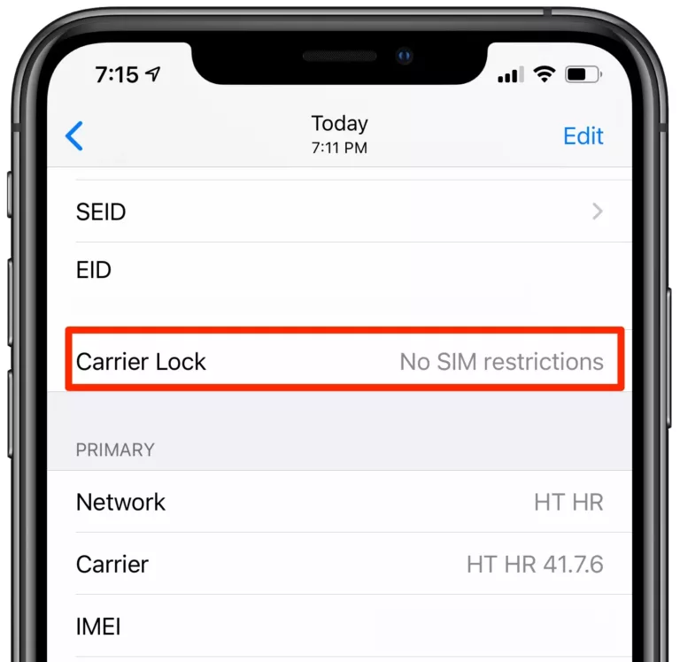 What is Carrier Lock On iPhone? 1