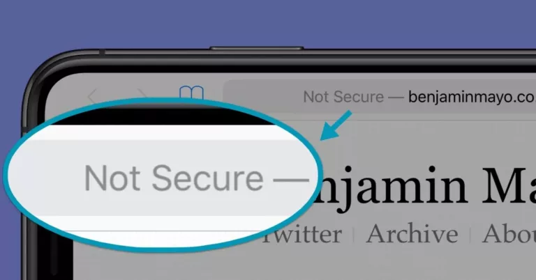 What Does "Not Secure" Mean On Safari? 13