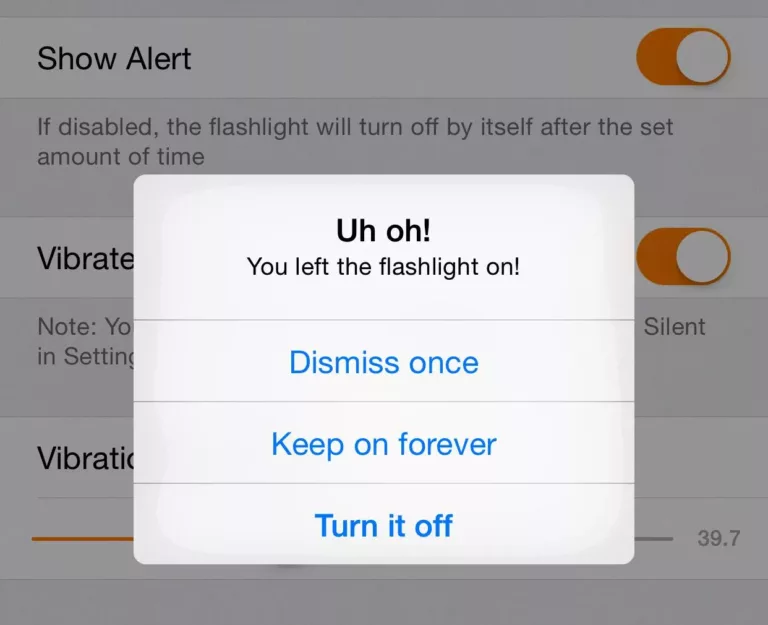 Why is Your Flashlight Disabled? 9