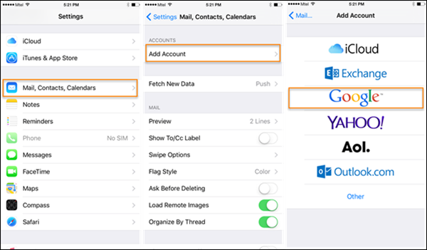 How to Troubleshoot Adding a Google Account on iPhone? 2 How to Troubleshoot Adding a Google Account on iPhone? 1