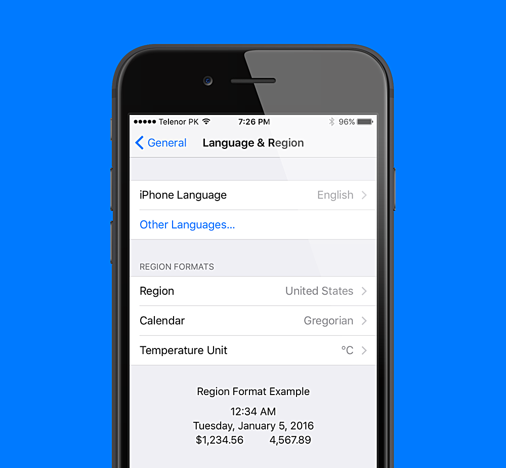 How to Change the Language and Region Settings on Your iPhone? 2 How to Change the Language and Region Settings on Your iPhone? 1