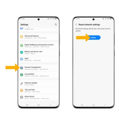 How to Reset Network Settings on the Samsung A20? 2 How to Reset Network Settings on the Samsung A20? 1
