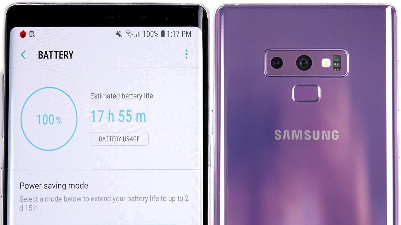 galaxy note 9 battery removable