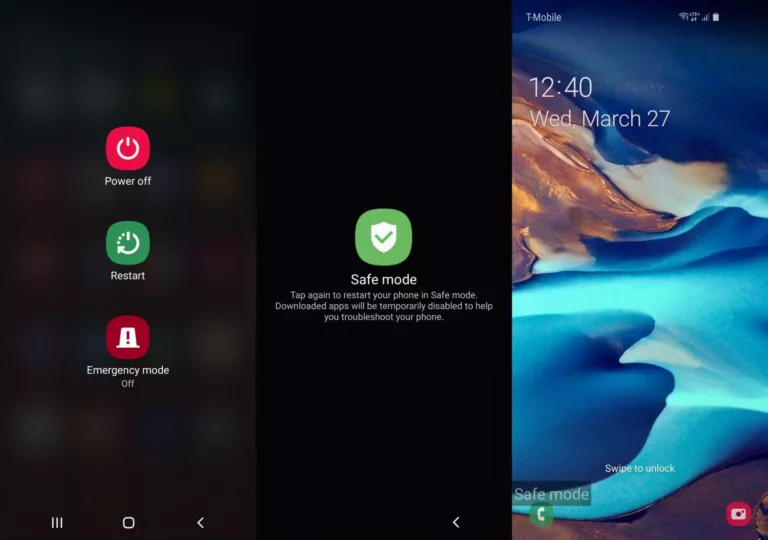 How to Get S10 Out Of Safe Mode? 5