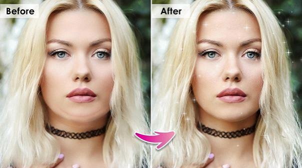 how to slim face on iphone