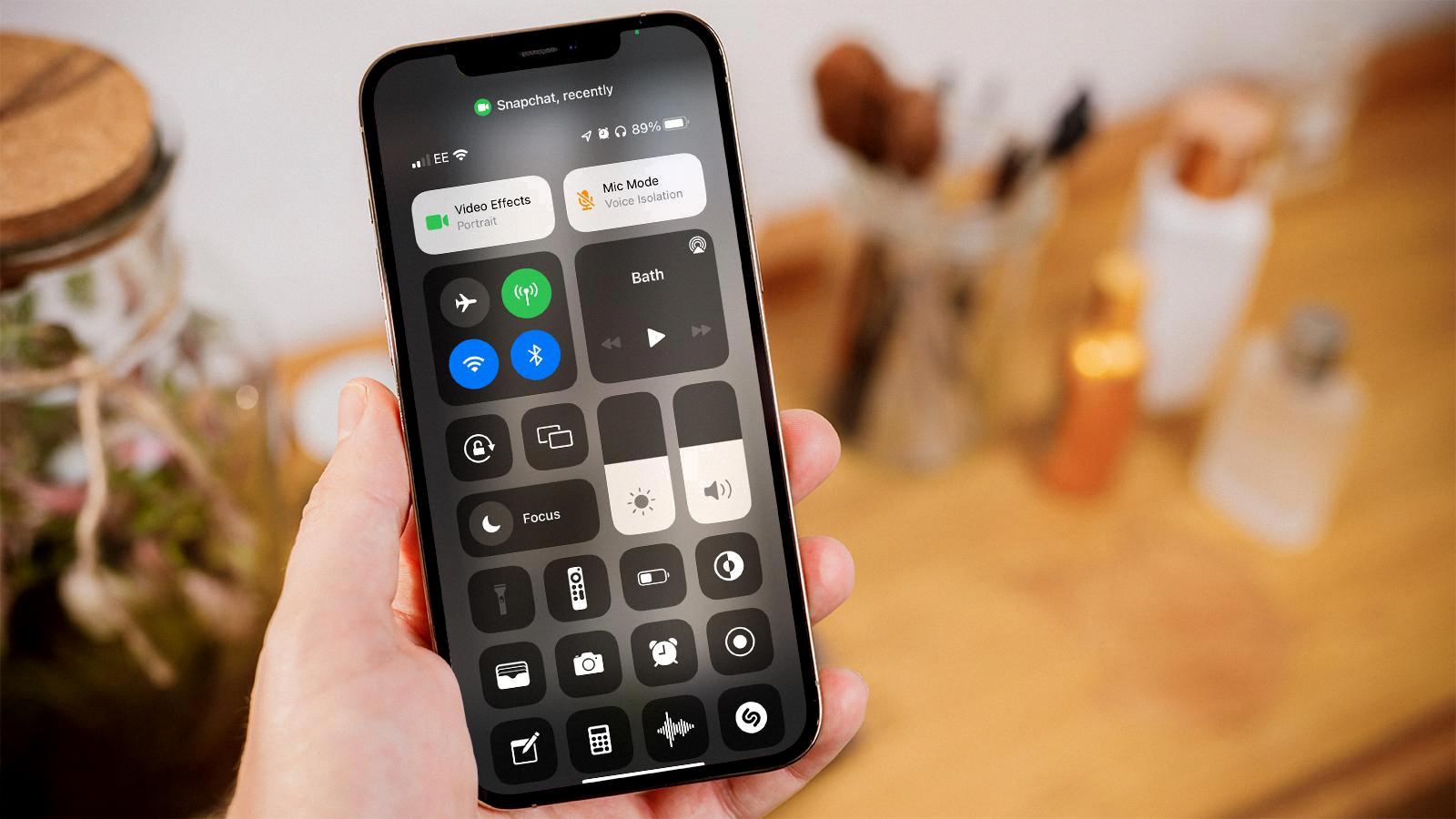 mic mode iphone 8