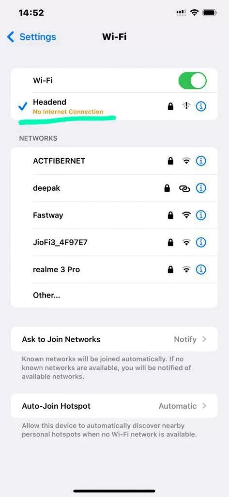 How to Troubleshoot iPhone's No Internet Connection Issue? 8 How to Troubleshoot iPhone's No Internet Connection Issue? 7