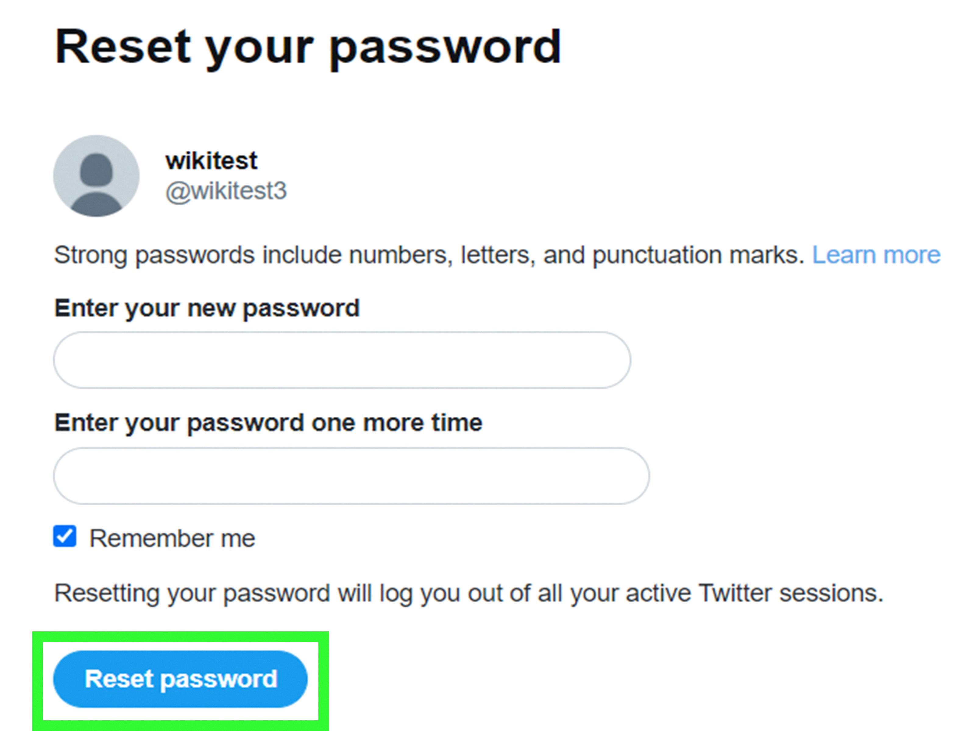 twitter password reset not working twitter password reset not working