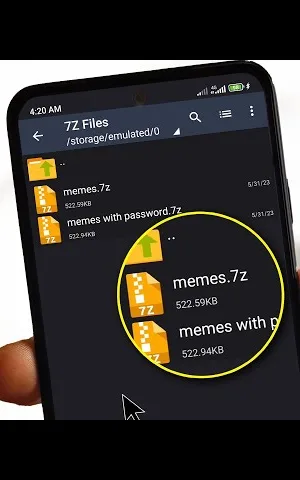 How to Extract 7z Files on Android? 2 How to Extract 7z Files on Android? 1