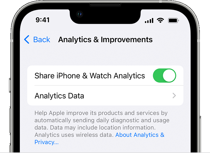 How to Delete Analytics Data on Your iPhone? 2 How to Delete Analytics Data on Your iPhone? 1