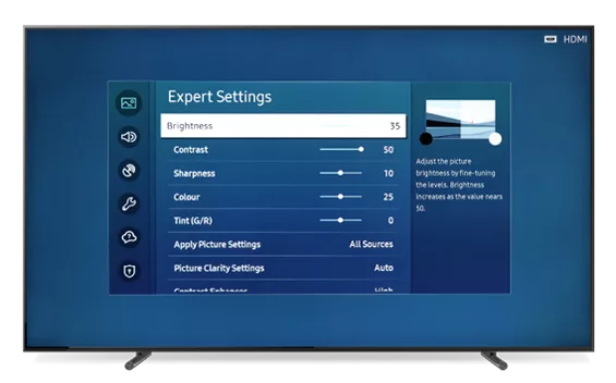 How to Adjust Brightness on Samsung TV? 2 How to Adjust Brightness on Samsung TV? 1