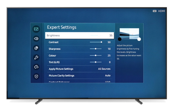 How to Adjust Brightness on Samsung TV? 2 How to Adjust Brightness on Samsung TV? 1