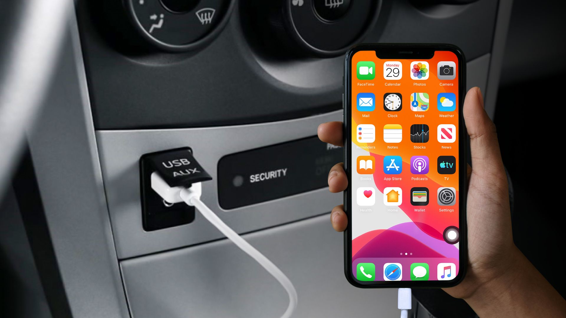 How to Connect iPhone to Car Without Bluetooth? 2 How to Connect iPhone to Car Without Bluetooth? 1