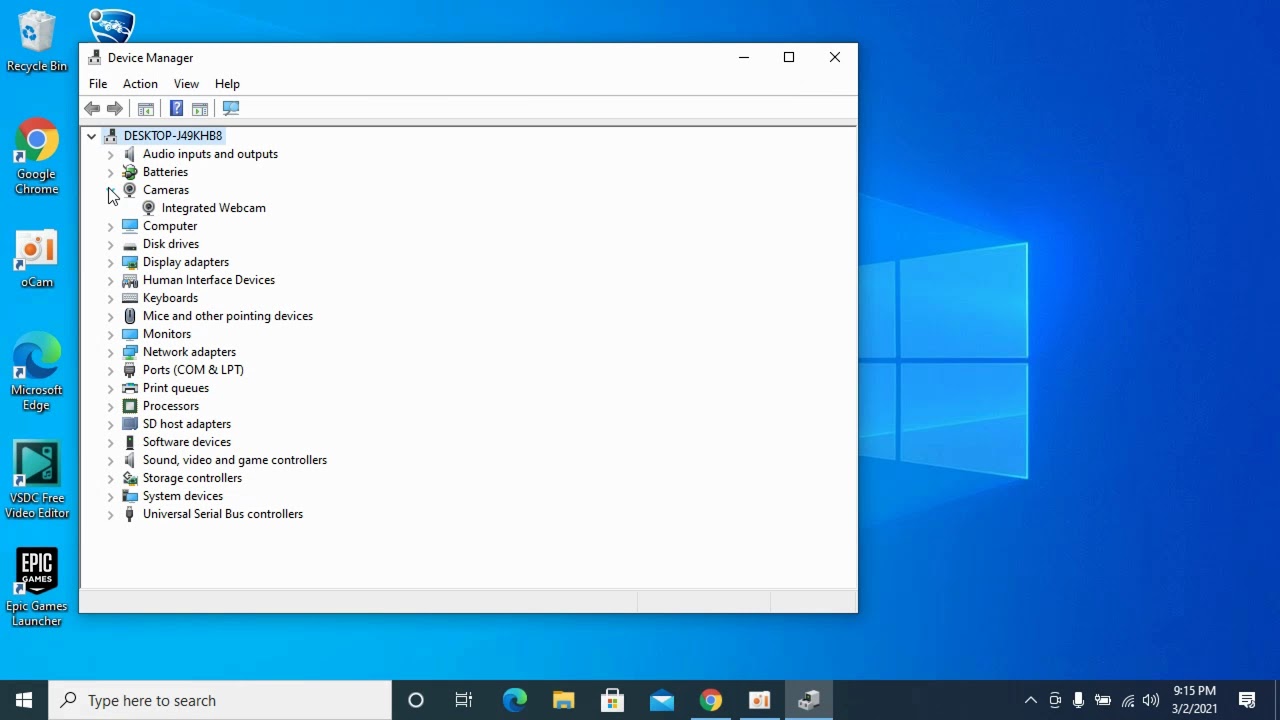 How to Change Default Camera in Windows 10? 2 How to Change Default Camera in Windows 10? 1