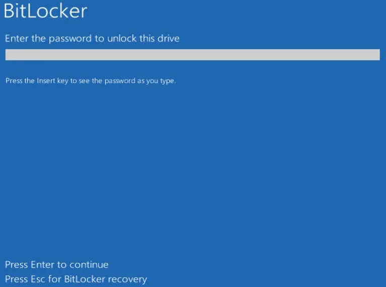 How to Bypass the Dell Bitlocker Recovery Key? 9