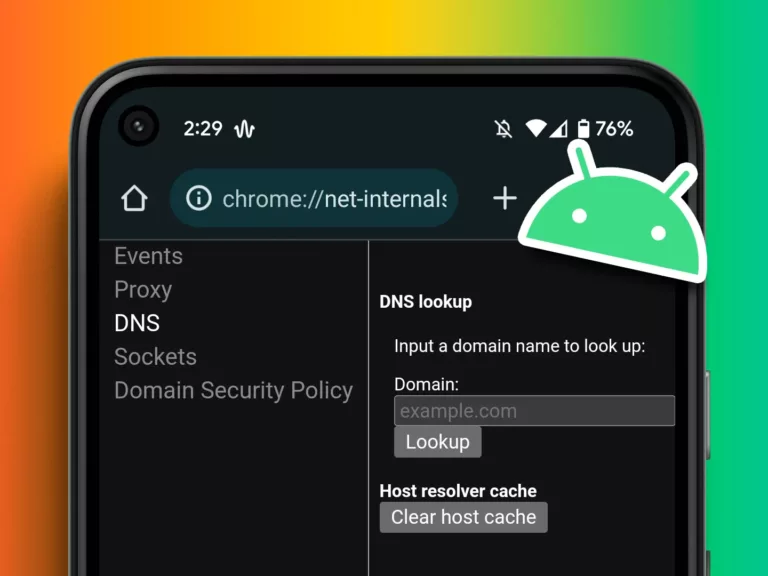 How to Flush DNS Cache on Android Device? 1