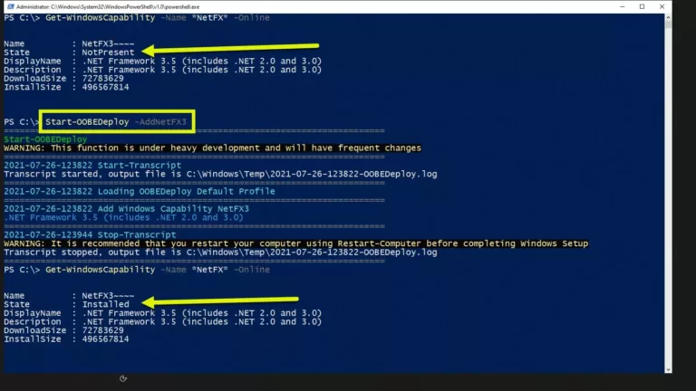 Unlocking .NET Framework 3.5: How to Add Windows Capability NetFx3? 10 Unlocking .NET Framework 3.5: How to Add Windows Capability NetFx3? 9