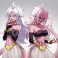 The Battle Within: Uncovering the Good and Evil Sides of Android 21 3