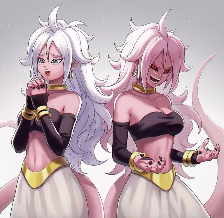 The Battle Within: Uncovering the Good and Evil Sides of Android 21 15