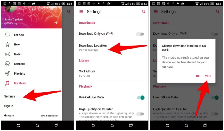 How to Change Download Location for Apple Music on Android? 19