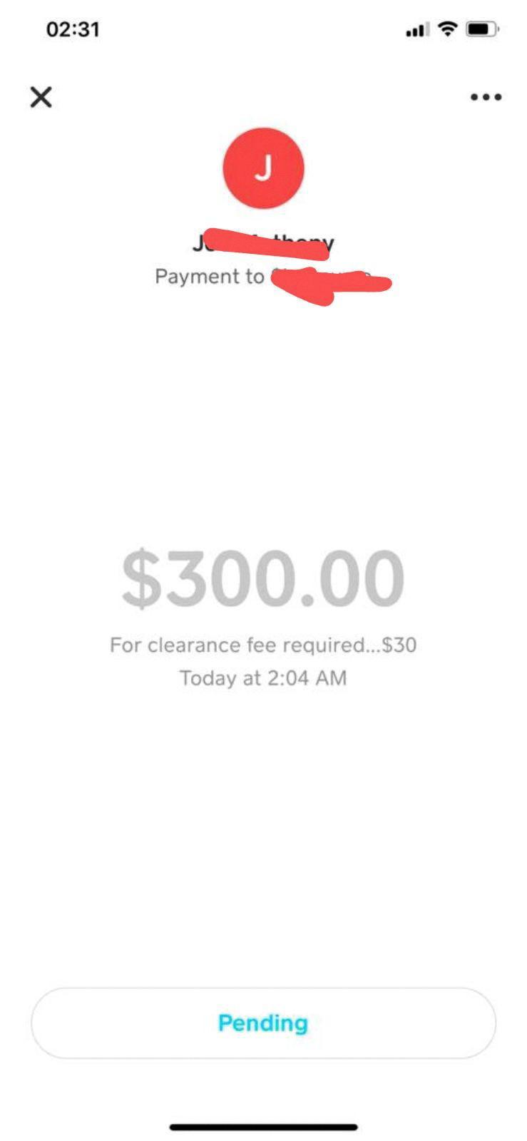 clearance fee cash app clearance fee cash app
