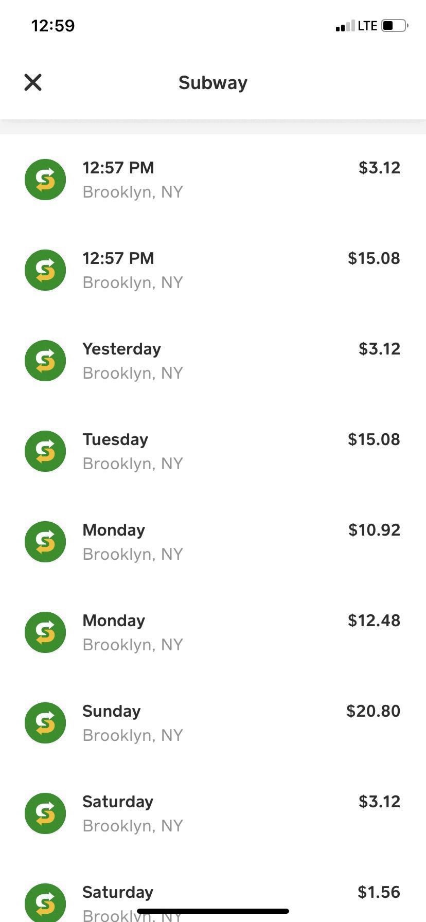 does subway take cash app does subway take cash app