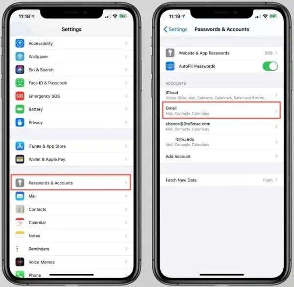 How to Recover Your Email Password on iPhone? 2 How to Recover Your Email Password on iPhone? 1