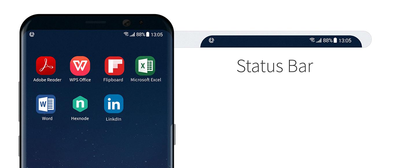 hide status bar android hide status bar android