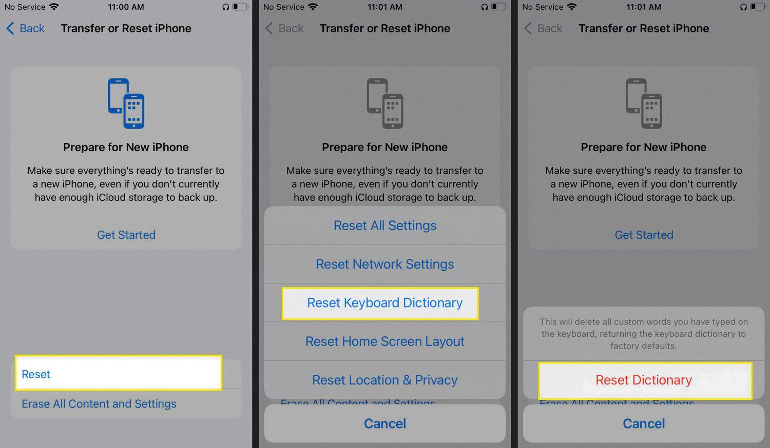 how to clear predictive text how to clear predictive text