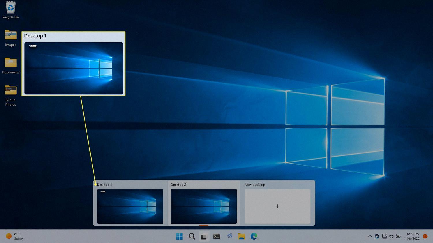 how to create a new desktop how to create a new desktop