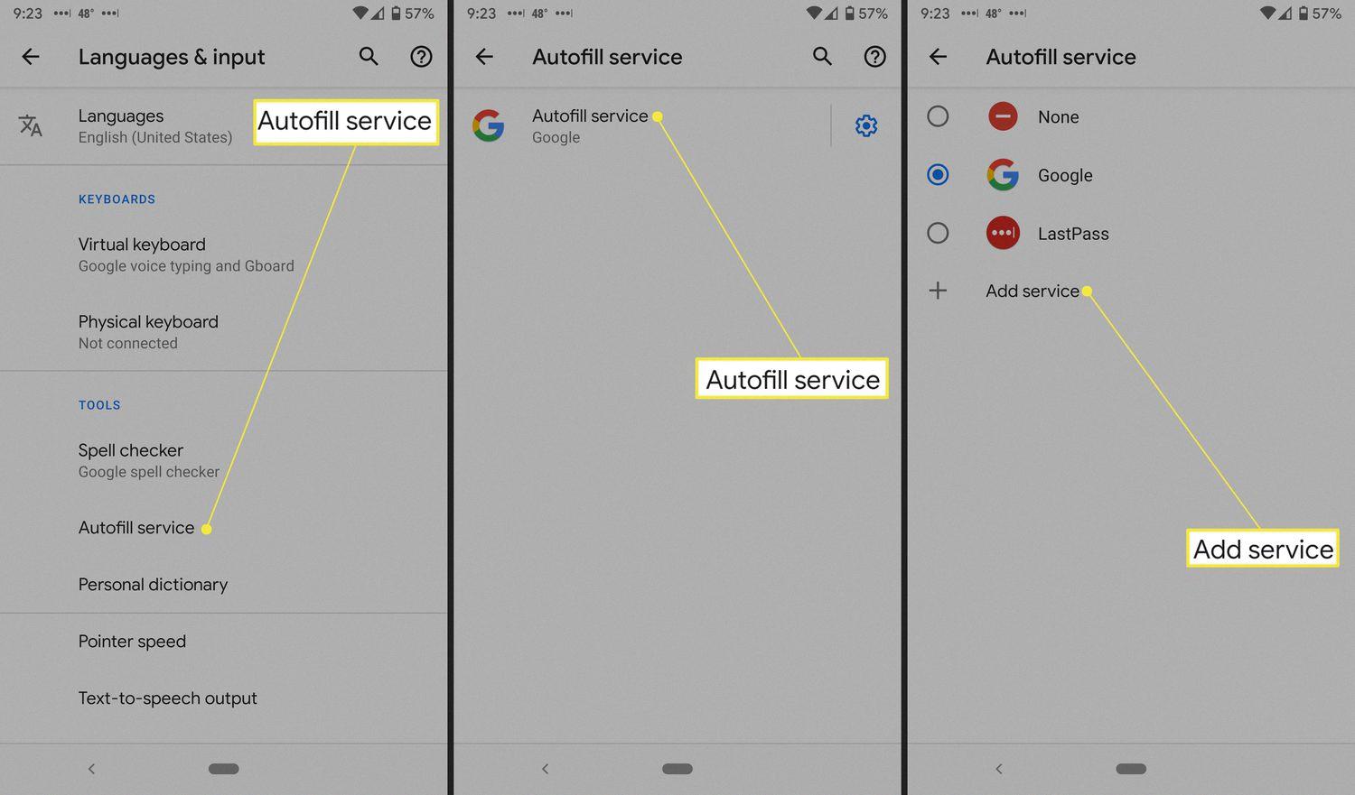 how to delete autofill on android how to delete autofill on android