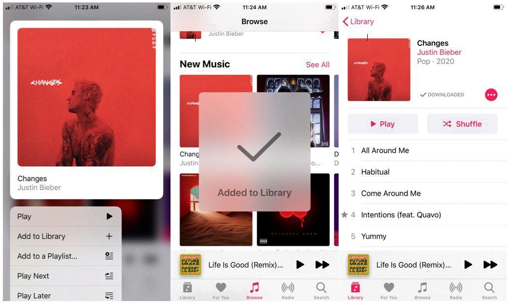 how to download music from youtube to iphone music library