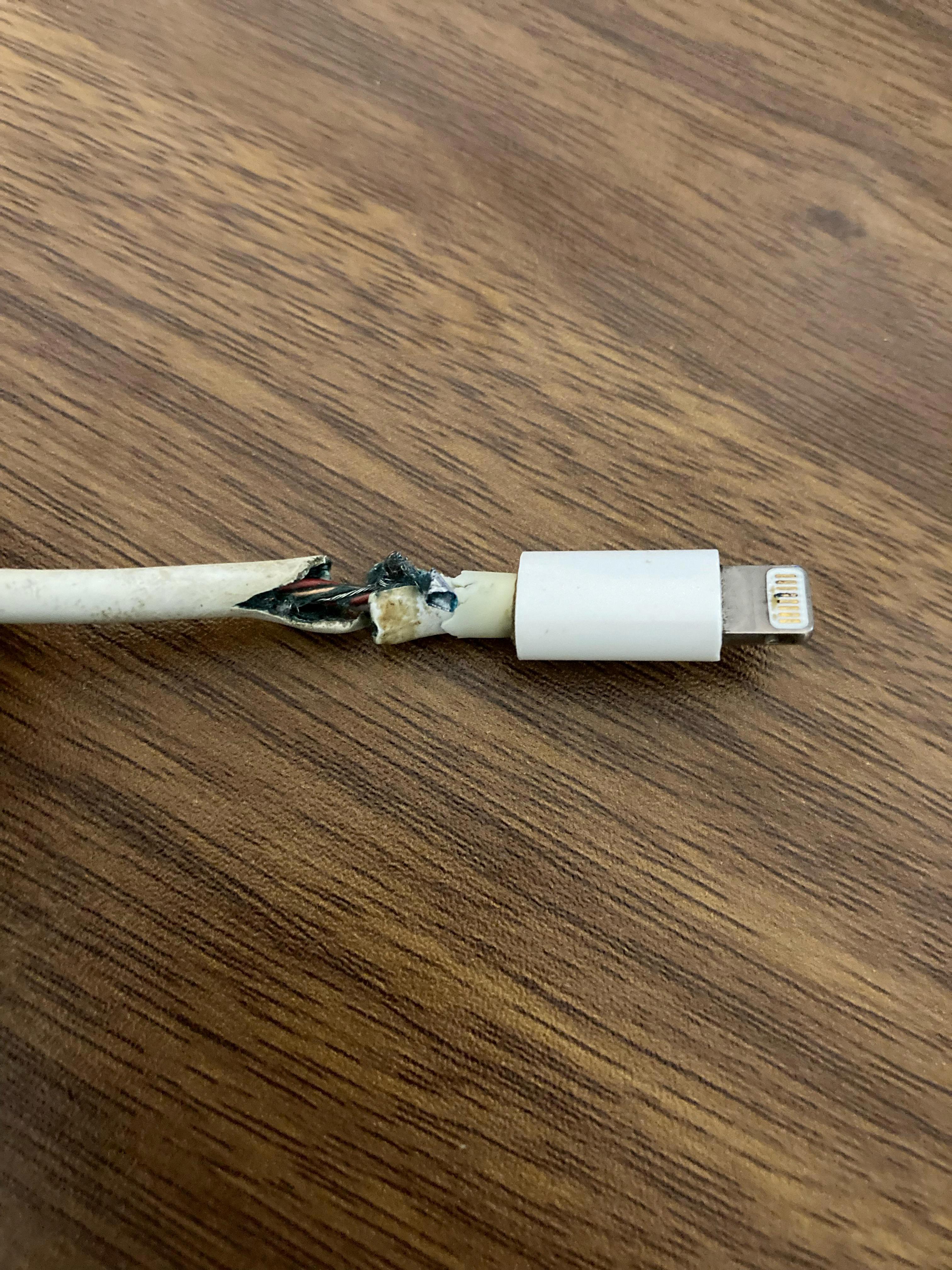 how to get broken charger out of iphone