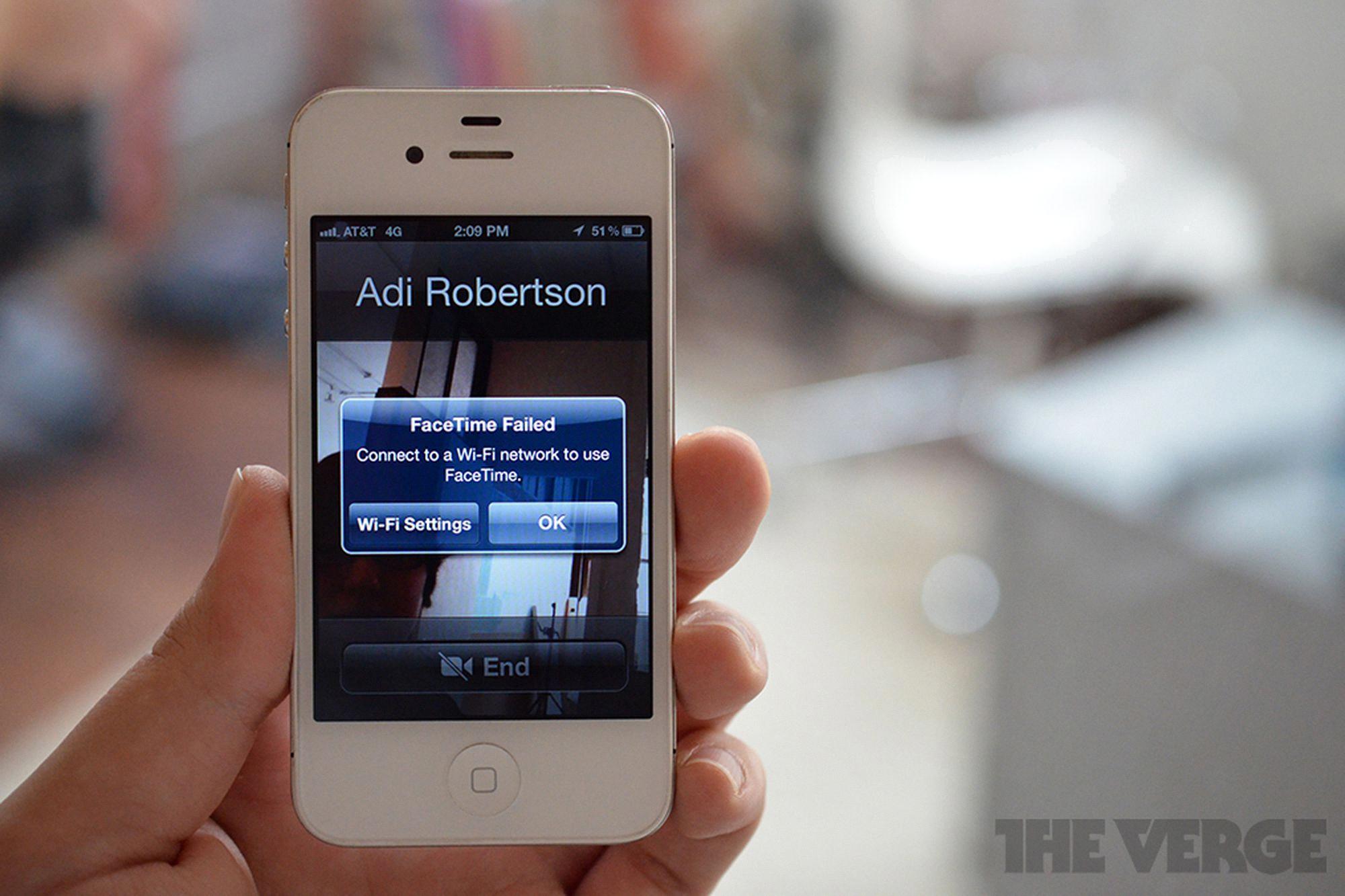 how to get facetime on iphone 4s