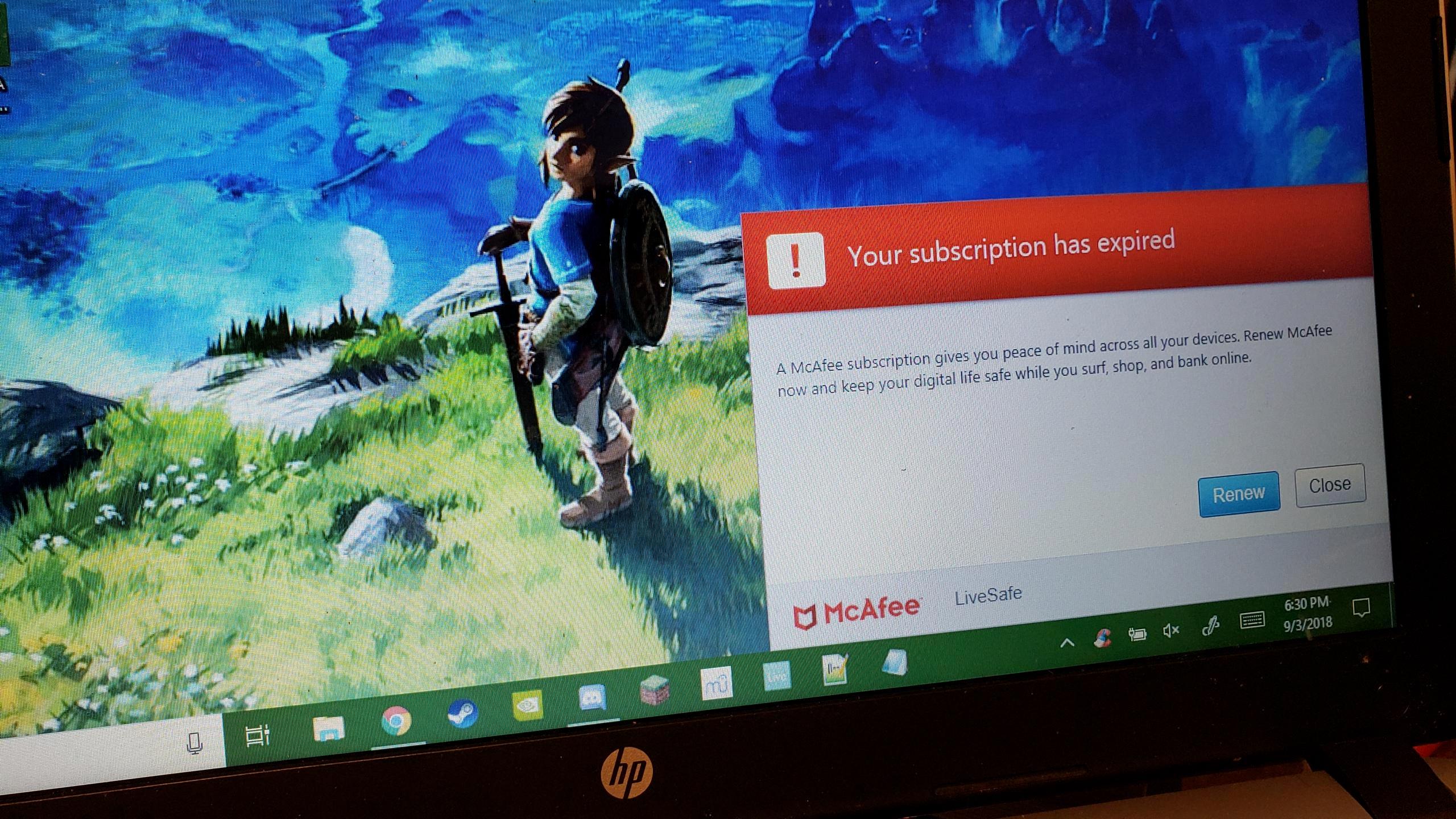 how to get rid of mcafee pop ups on windows 10