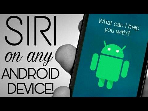 how to get siri on android