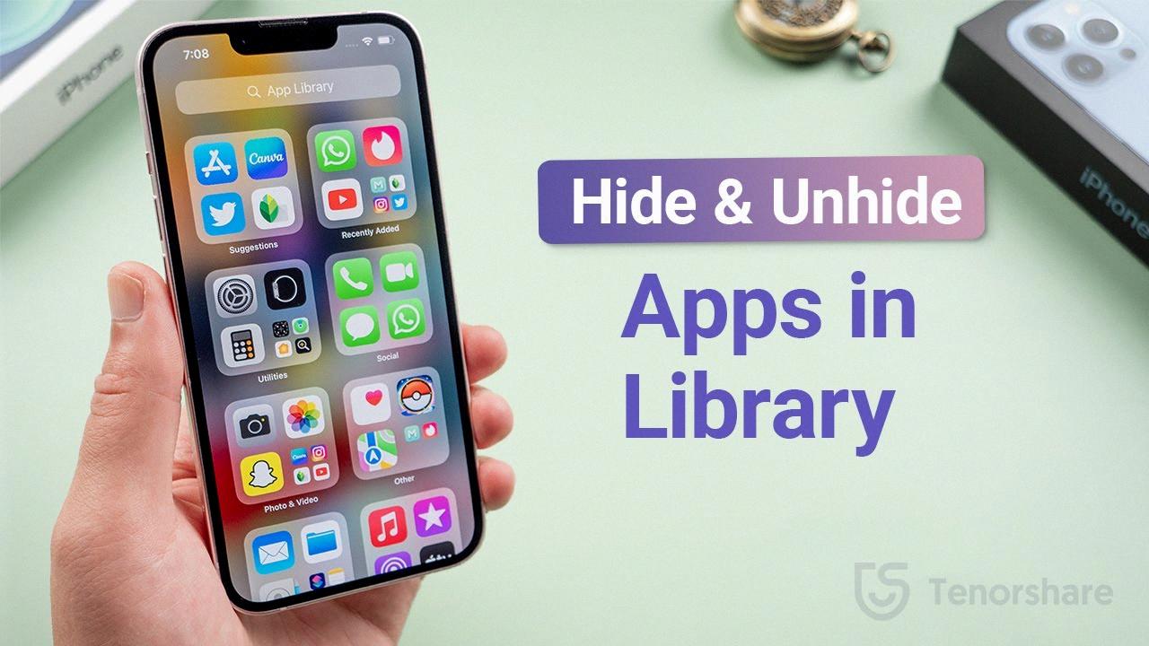 how to hide apps on iphone 7