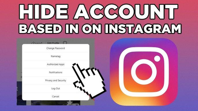 how to hide former usernames on instagram