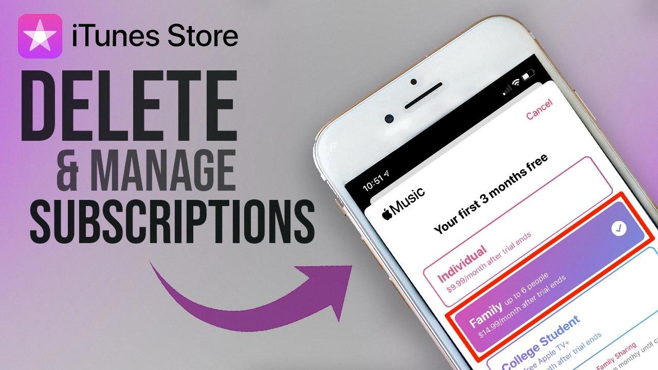 how to hide subscriptions on iphone
